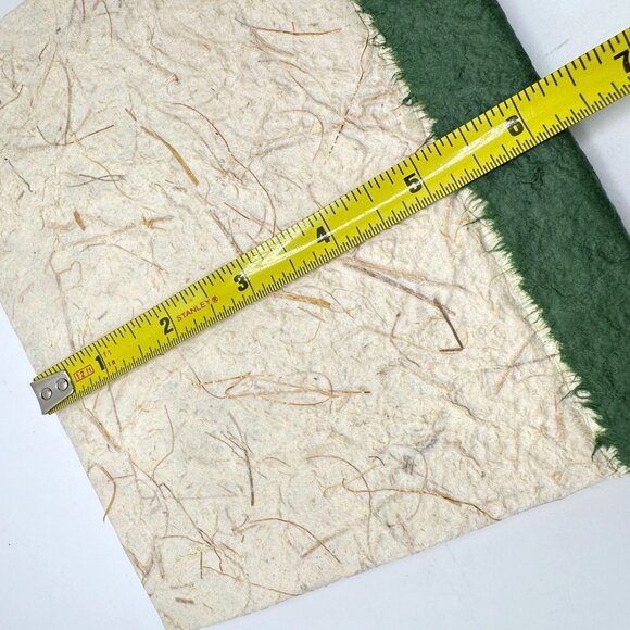 Handmade Journal Leaf DesignTwig Accents Eco-Friendly Paper Rustic 6.25" x 7.5" - Picture 2 of 9